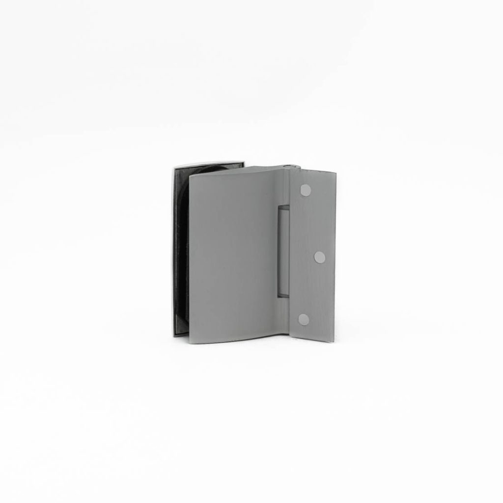 Balamă Elegant pentru ușă din sticlă – montaj pe toc din aluminiu