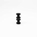 s816, buton tragator inox, maner buton sticla, buton usa sticla, tragator sticla negru, inox satinat lucios, feronerie sticla, usa glisanta 8-10 mm, abra glass