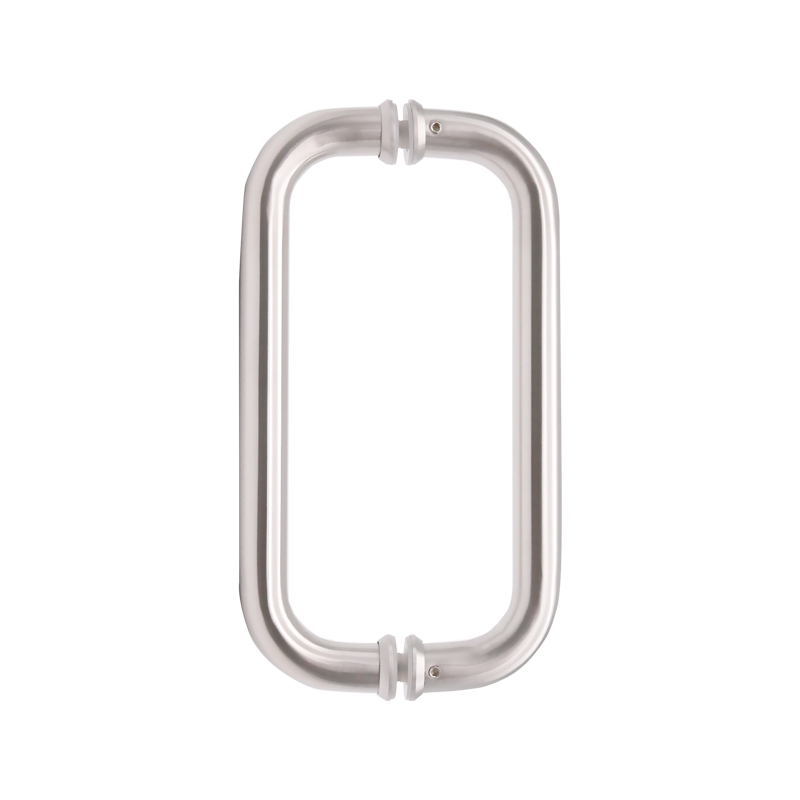 S805 – Mâner oval inox pentru uși sticlă 8–10 mm | Abra Glass