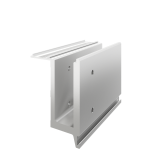 Profil suport lateral balustradă sticlă M200-02 cu accesorii incluse. Aluminiu eloxat, montaj sigur, livrare rapidă din stoc.