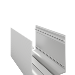 Suport profil îngropat M150-50 aluminiu | Sistem balustradă sticlă M150