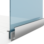 Capac ornamental lateral M200-60 | Balustradă sticlă aluminiu 4 ml