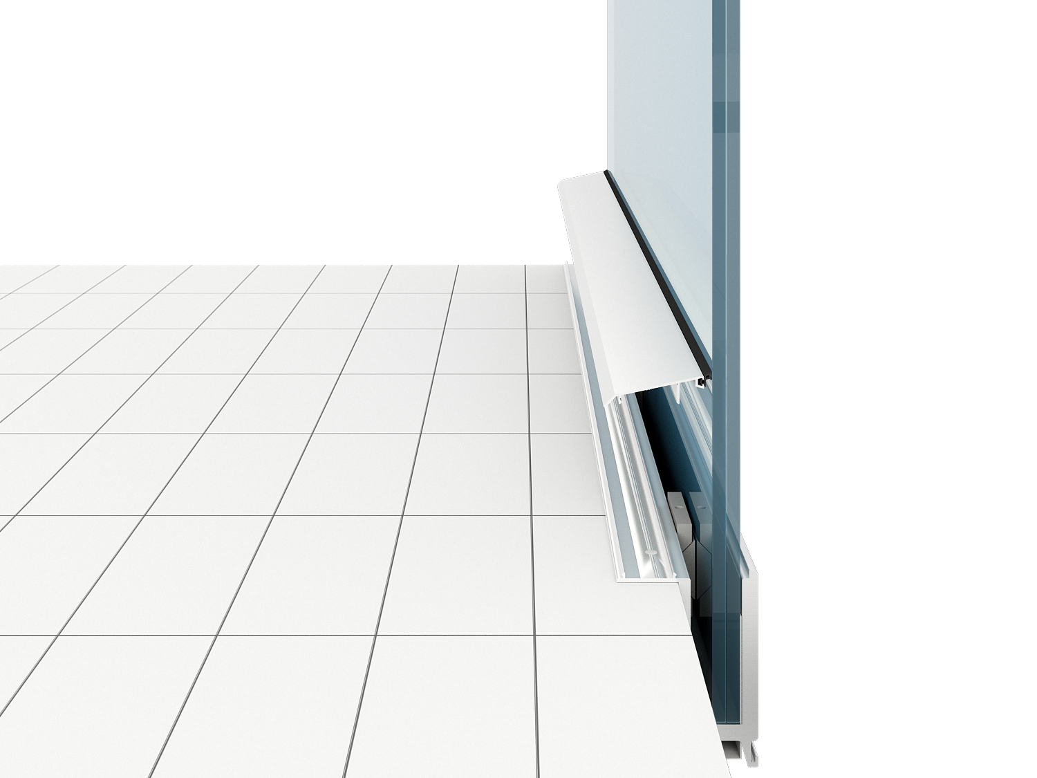 Capac ornamental superior balustradă sticlă M200-70 din aluminiu eloxat, cu garnitură inclusă. Finisaj premium, livrare rapidă din stoc.