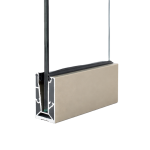 M500-Profil balustarda sticla