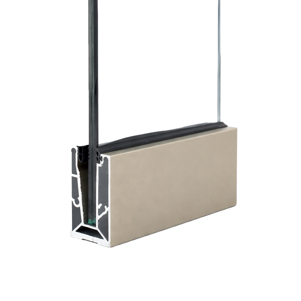 M500-Profil balustarda sticla