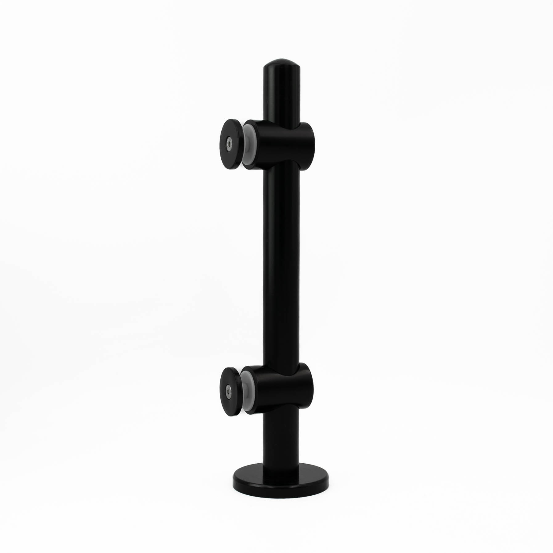 Spigot balustradă sticlă Ø30×350 mm pentru sticlă 10–16 mm | Aluminiu eloxat M700-05